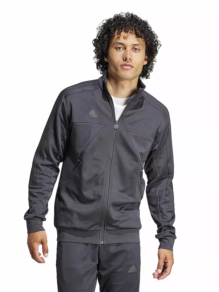 Adidas graue jacke online